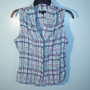 Tommy Hilfiger Women Sleeveless Blouse Sz L